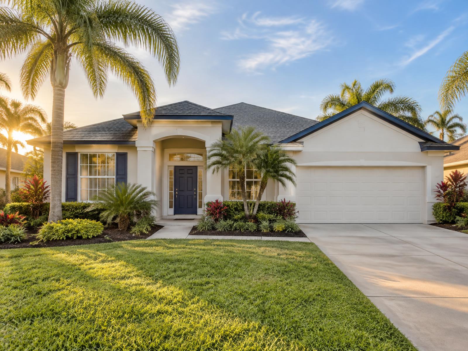 Casa contemporánea en una comunidad residencial de Saint Cloud, Florida